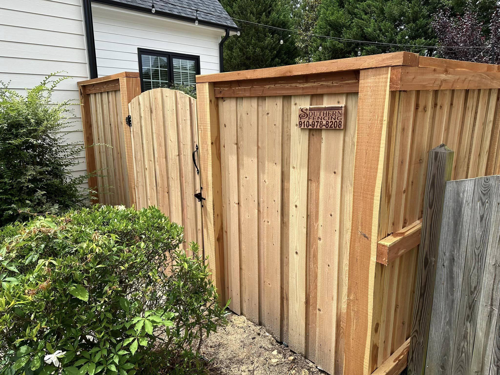Wood Privacy fence